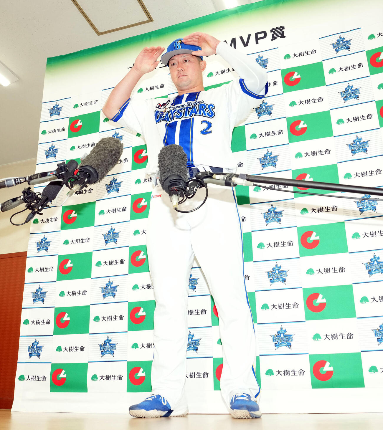 7月の月間MVPに輝いたDeNA牧秀悟（撮影・たえ見朱実）