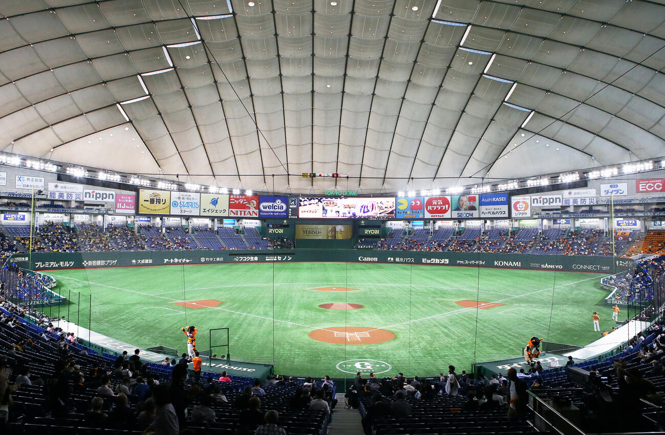 東京ドーム（2021年4月撮影）