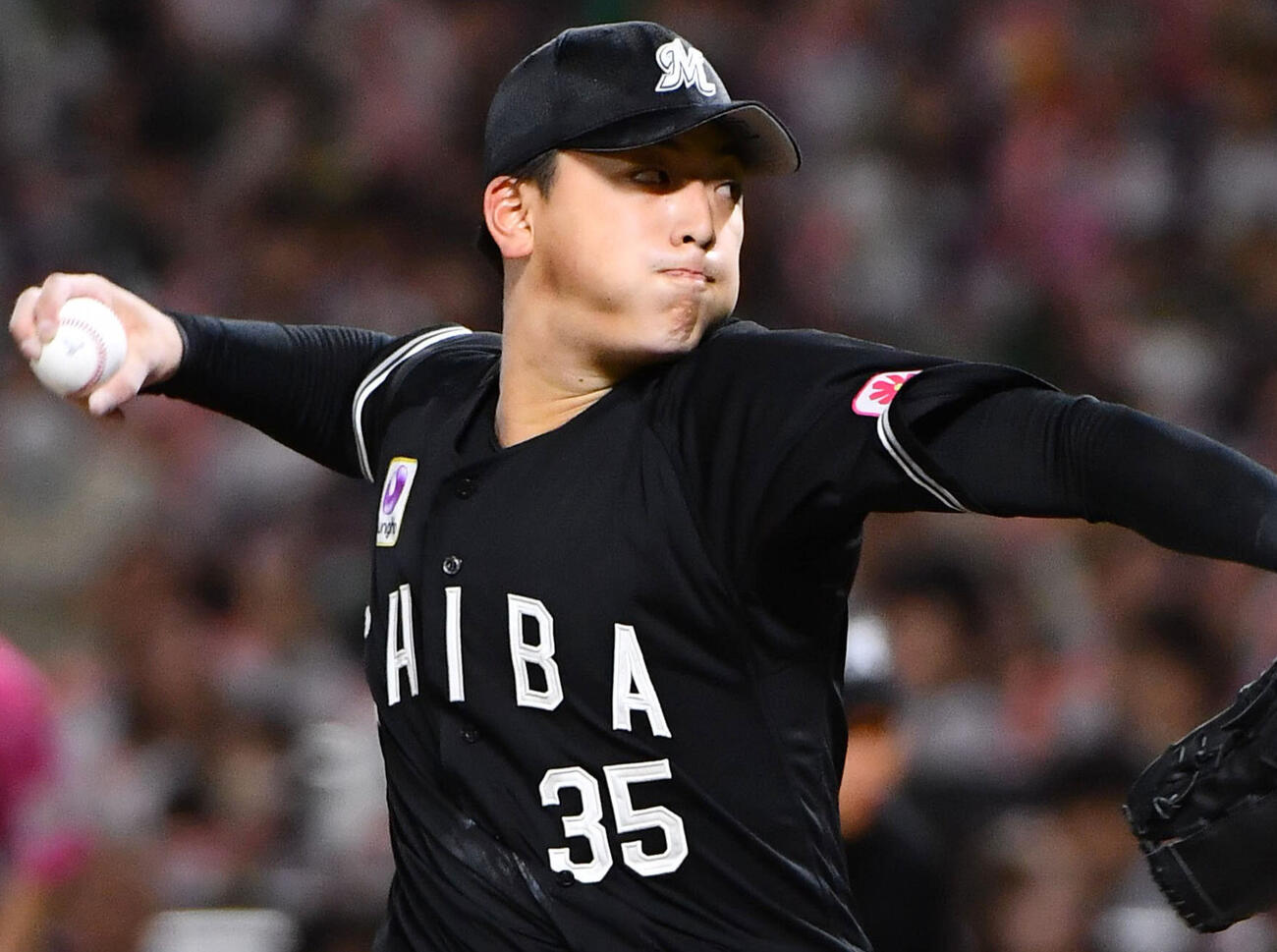 ロッテ田中晴也（2026年撮影）