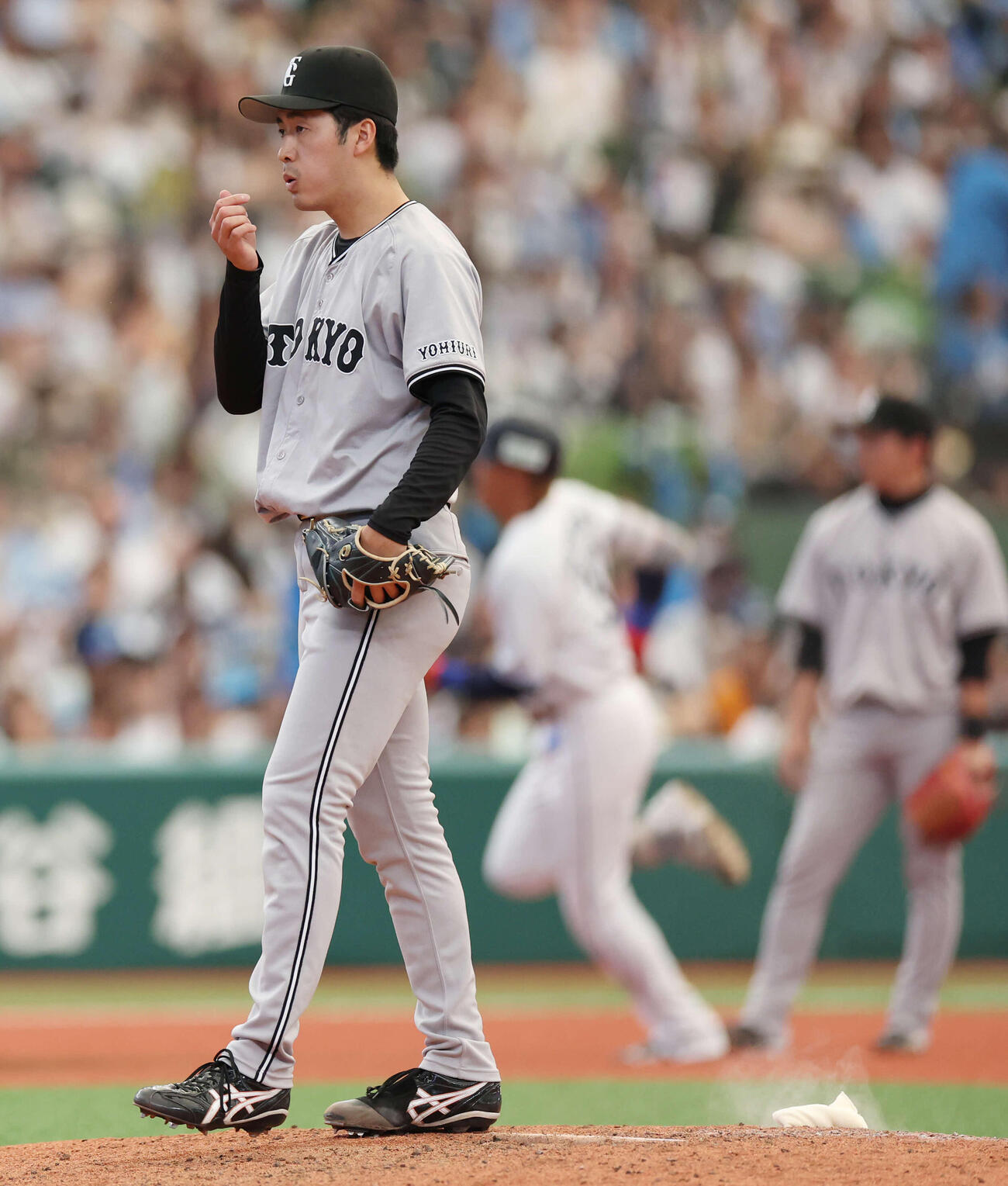 24年6月、元山飛優に右越え本塁打を浴びる西舘勇陽