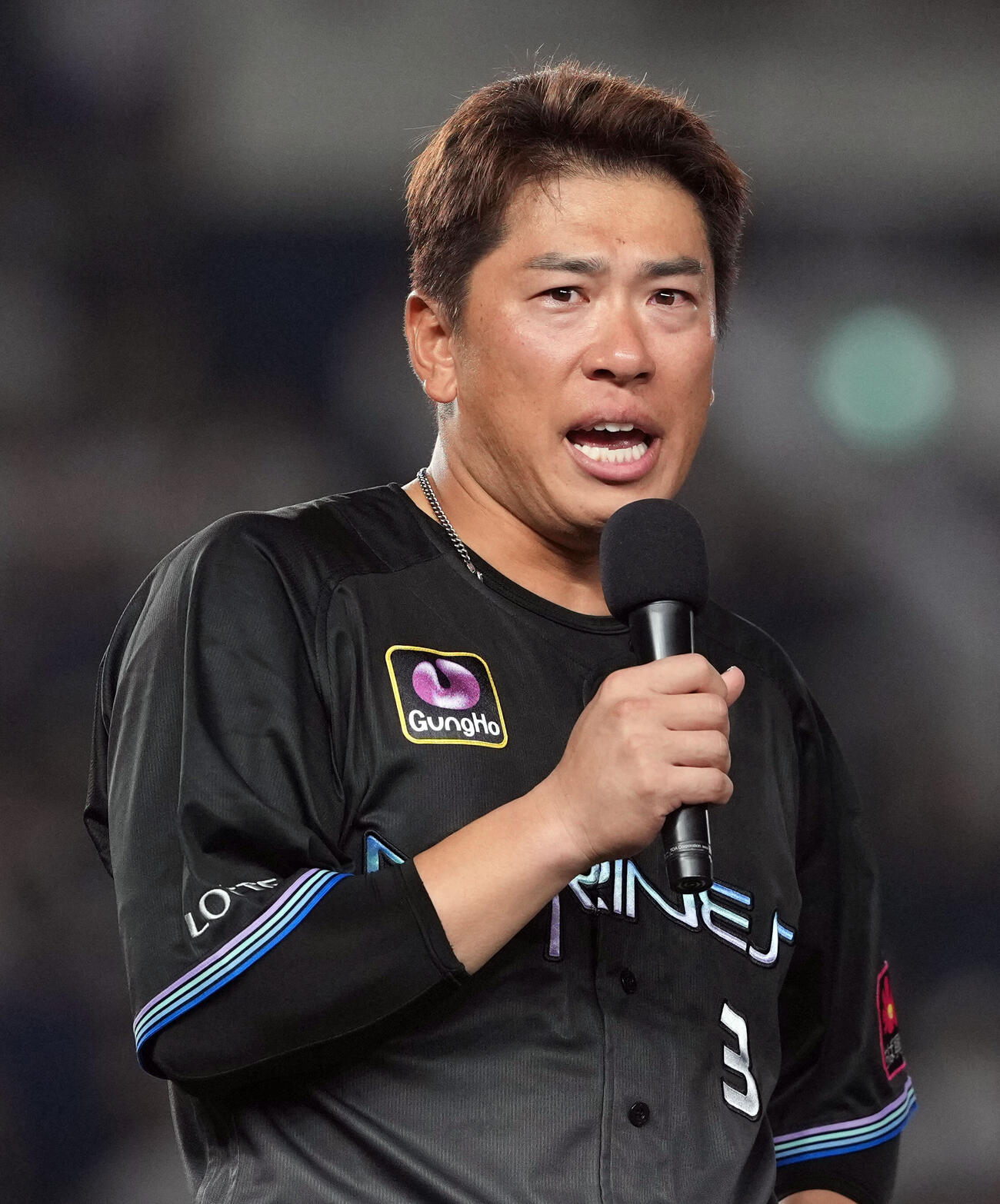 ロッテ角中勝也（2026年7月撮影）