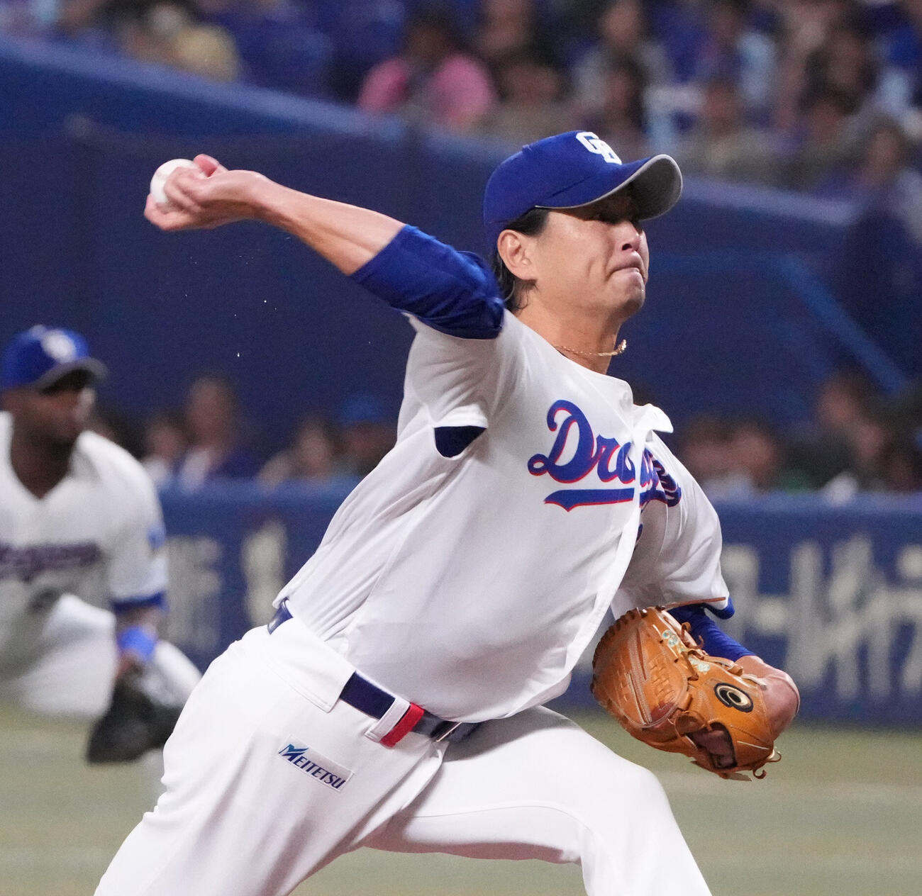 中日涌井秀章（2026年8月撮影）　