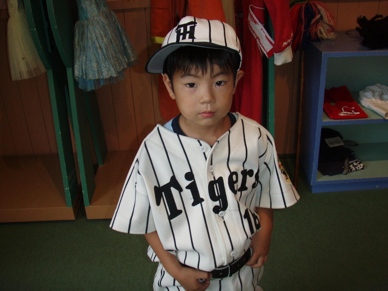 阪神下村海翔投手の幼少期の頃の写真（家族提供）