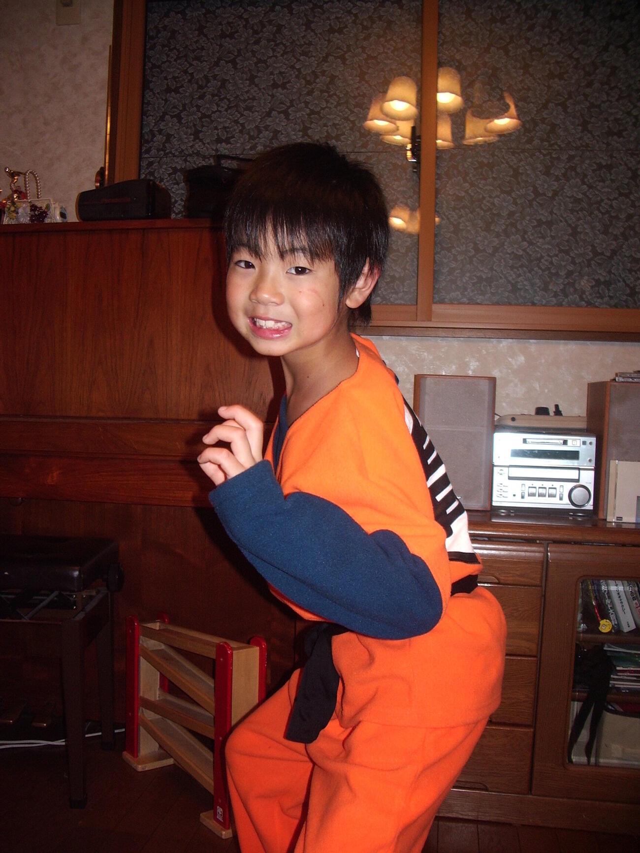 阪神下村海翔投手の幼少期の頃の写真（家族提供）