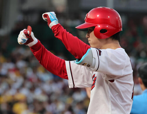 【広島】25イニングぶりの得点！先発投手の森下暢仁が２回に左前先制タイムリー
