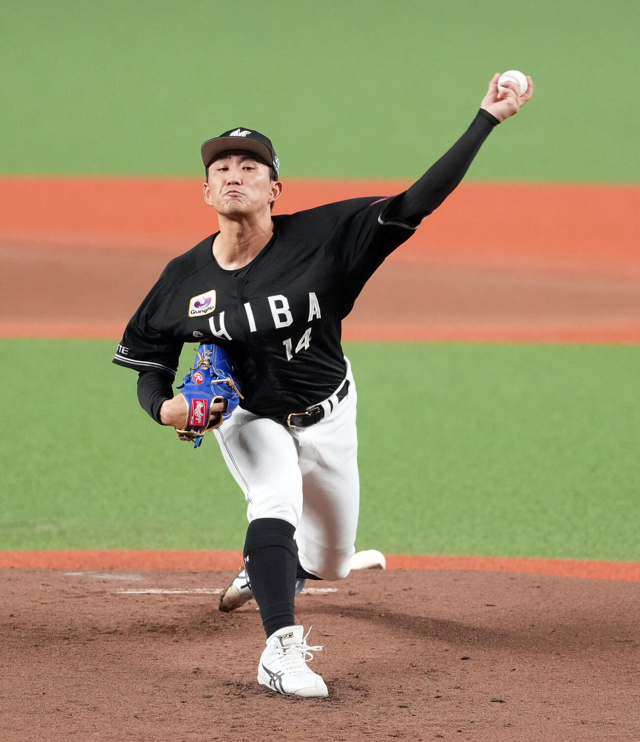 西武対ロッテ　ロッテの先発小島和哉（撮影・たえ見朱実）