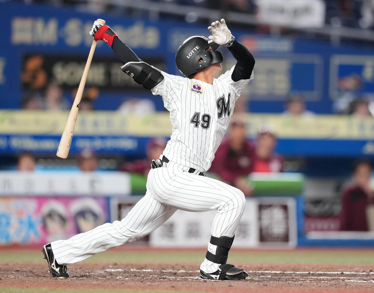 ロッテ立松由宇（2025年5月撮影)