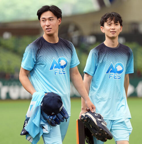 西武】横浜高校出身の3年目左腕杉山遥希が1軍練習に合流 ワイナンス