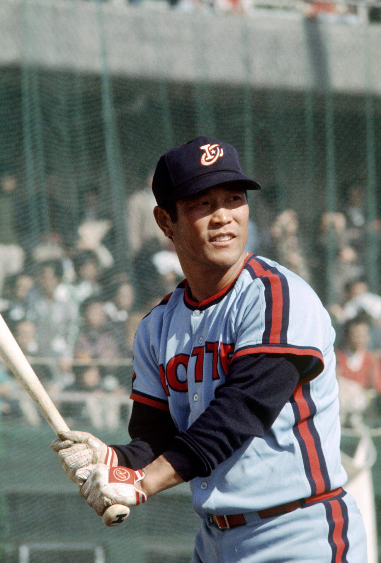 ロッテ白仁天＝1978年撮影