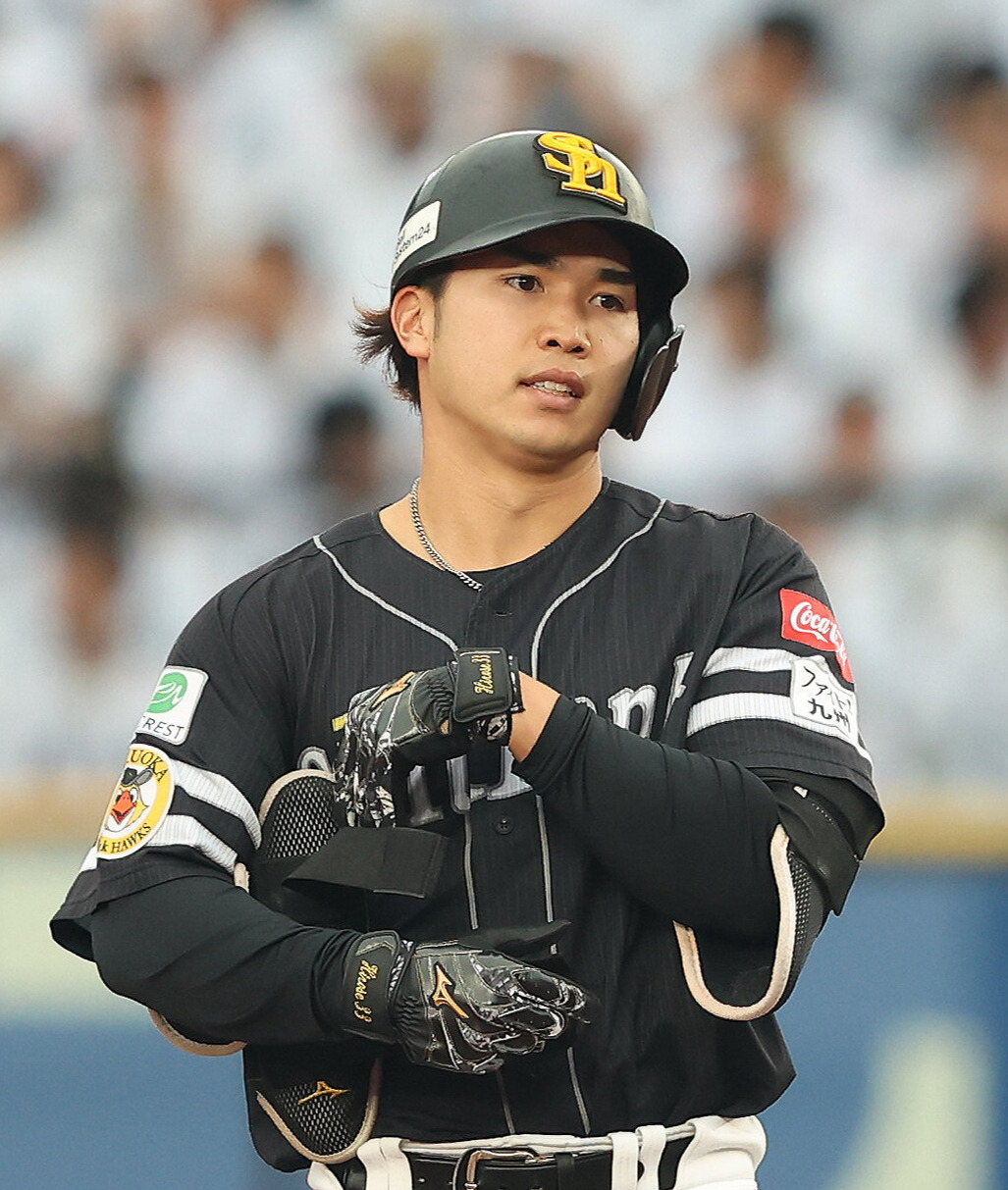 ソフトバンク広瀬隆太（2026年6月28日撮影）