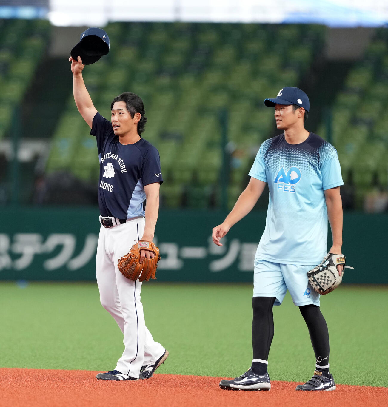 1軍に合流した西武佐藤太陽（撮影・たえ見朱実）