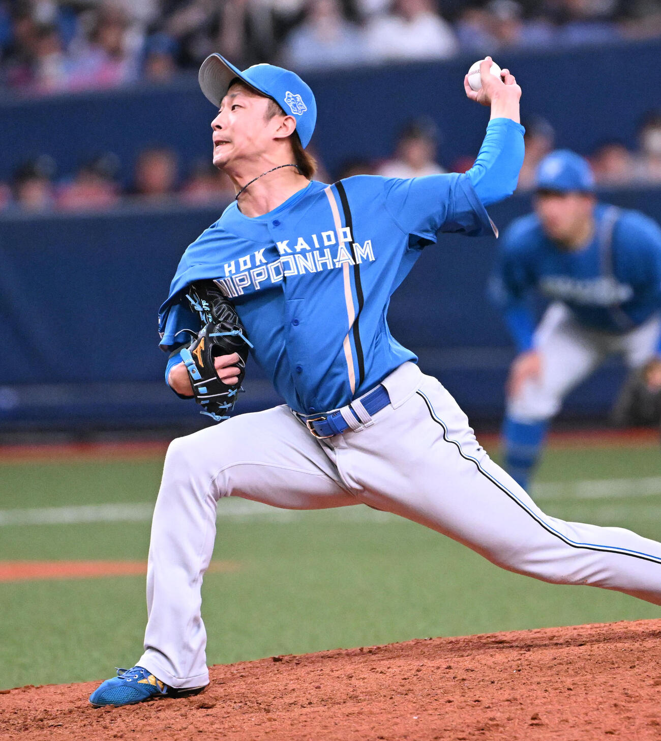 日本ハム島本浩也（2026年8月撮影）