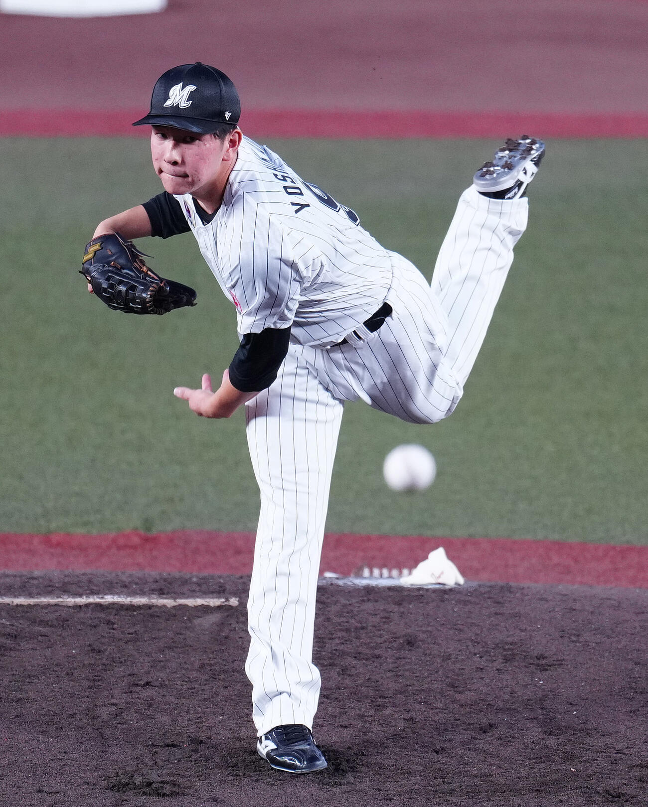 ロッテ吉川悠斗（2025年8月撮影）
