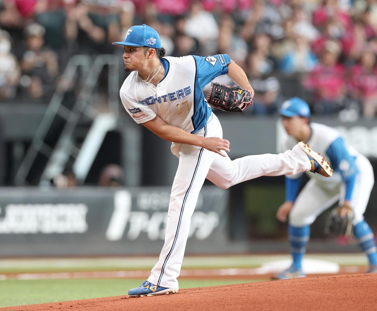 日本ハム対ソフトバンク　日本ハム先発の伊藤大海（撮影・黒川智章）
