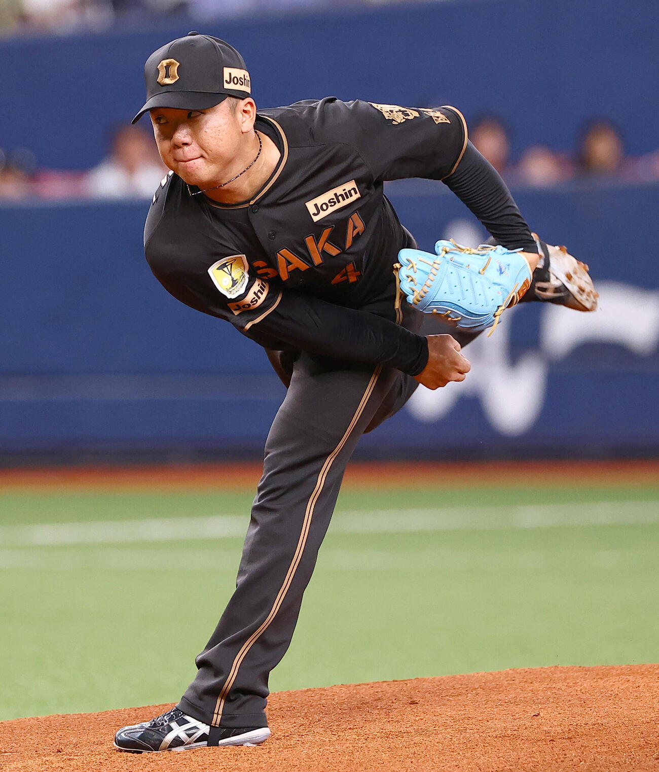 阪神対ヤクルト　阪神先発の村上頌樹（撮影・上田博志）