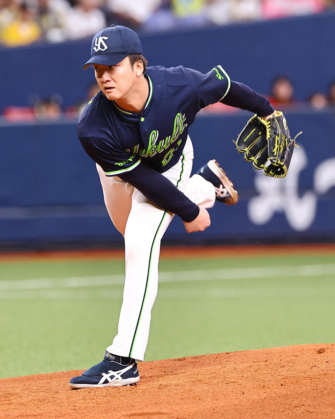 阪神対ヤクルト　ヤクルト先発の吉村貢司郎（撮影・上田博志）