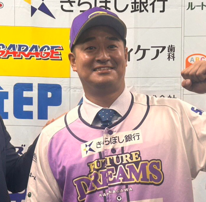 2026年、BC神奈川に入団した平井克典投手