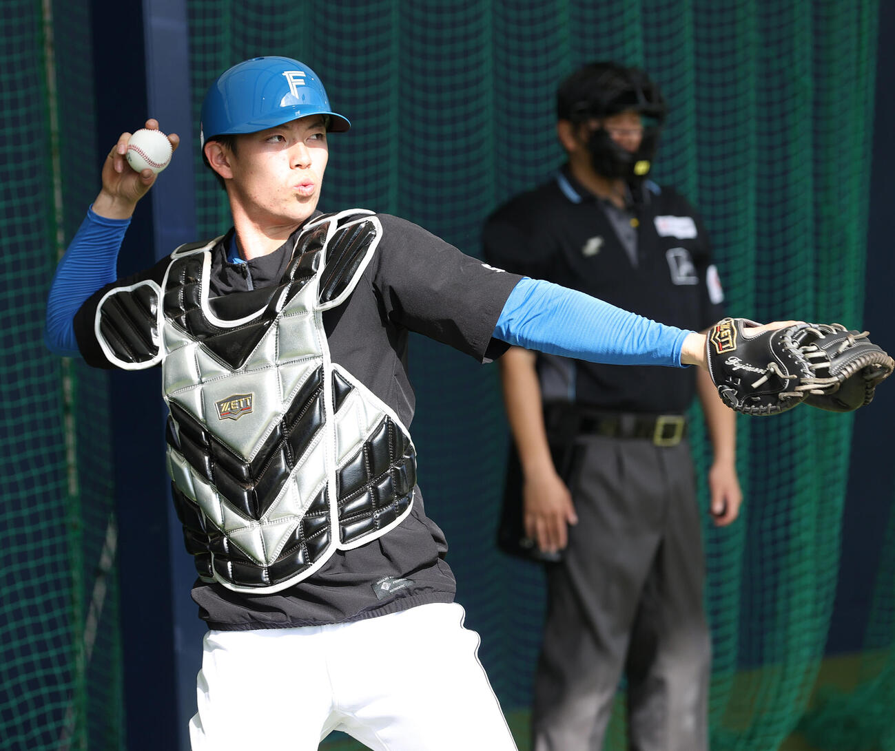 日本ハム藤森海斗（2026年撮影）