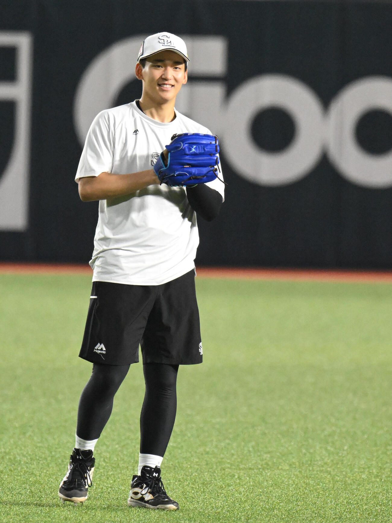 ソフトバンク前田悠伍（2026年8月16日撮影）
