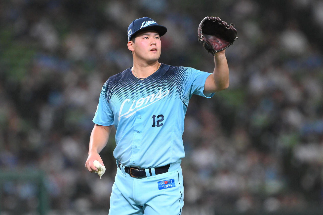 西武対オリックス西武先発の渡辺勇太朗（撮影・滝沢徹郎）