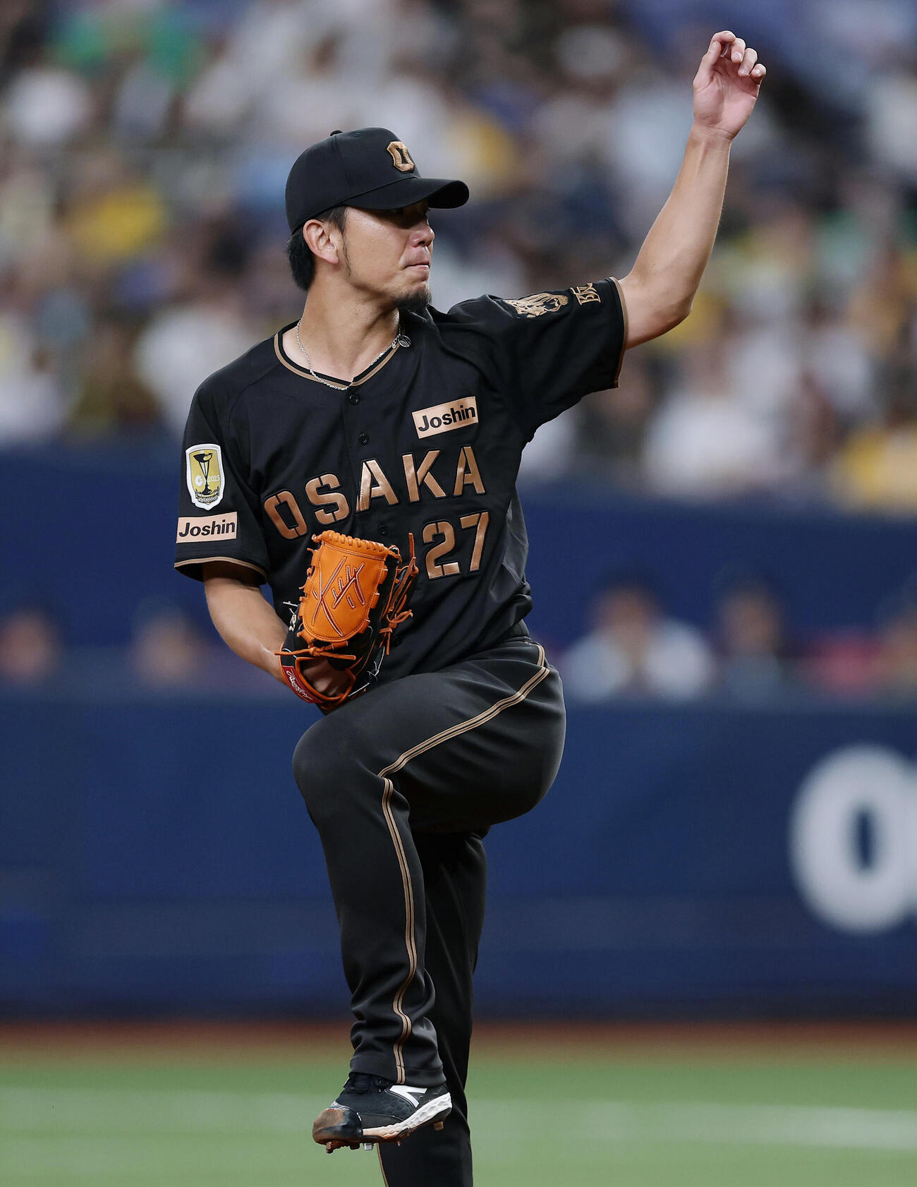 阪神対ヤクルト　力投する阪神先発の伊藤将司（撮影・前田充）