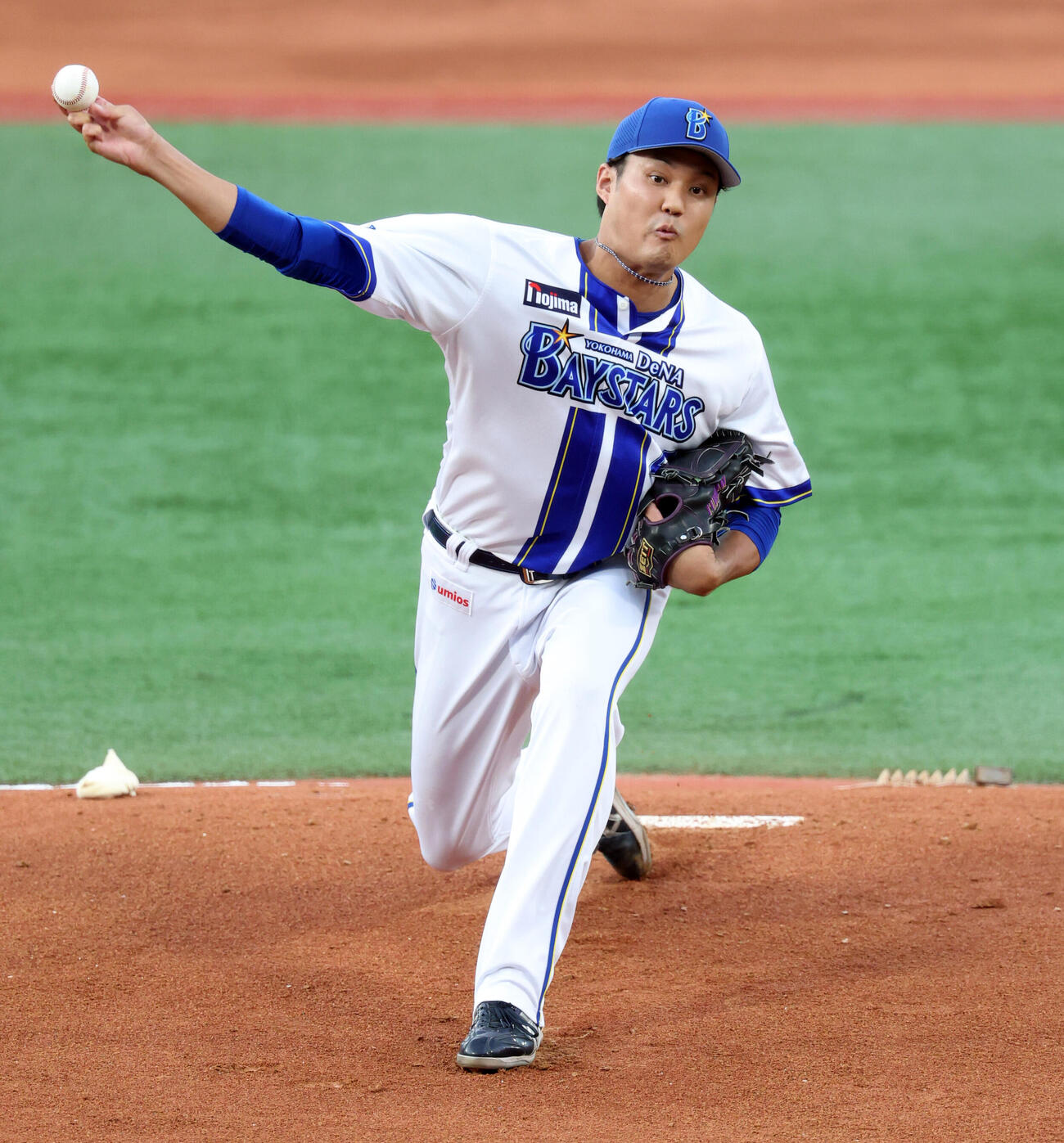 DeNA対巨人　DeNA先発の藤浪晋太郎（撮影・浅見桂子）
