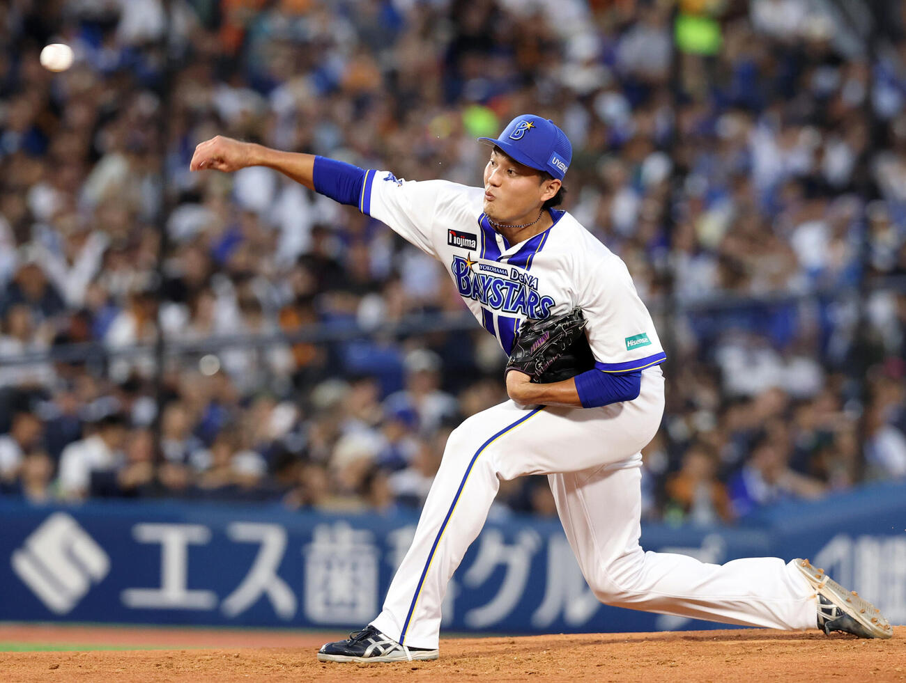 DeNA対巨人　DeNA先発先発の藤浪晋太郎（撮影・浅見桂子）