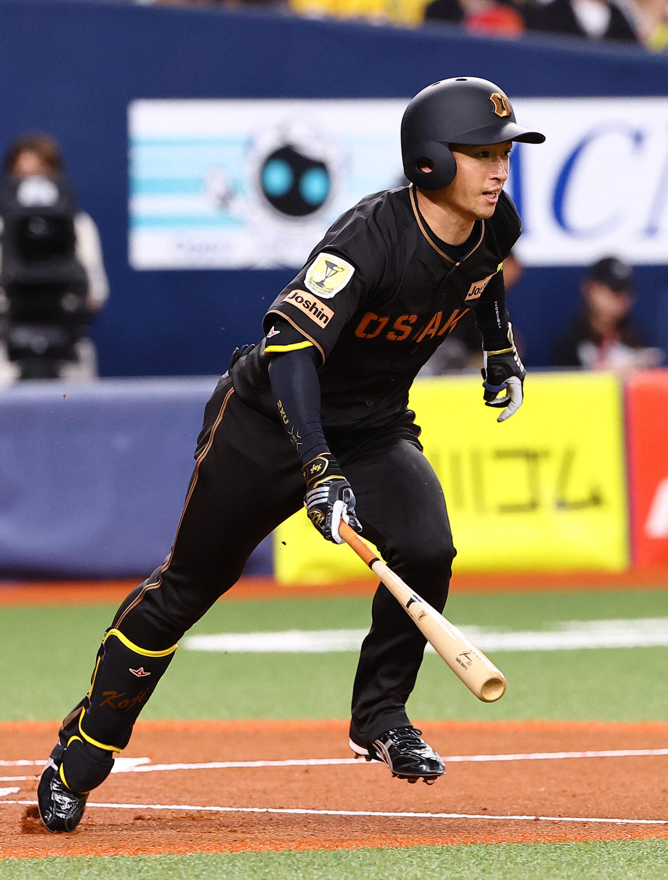 阪神対ヤクルト　1回裏阪神無死、近本光司は安打を放つ（撮影・上田博志）