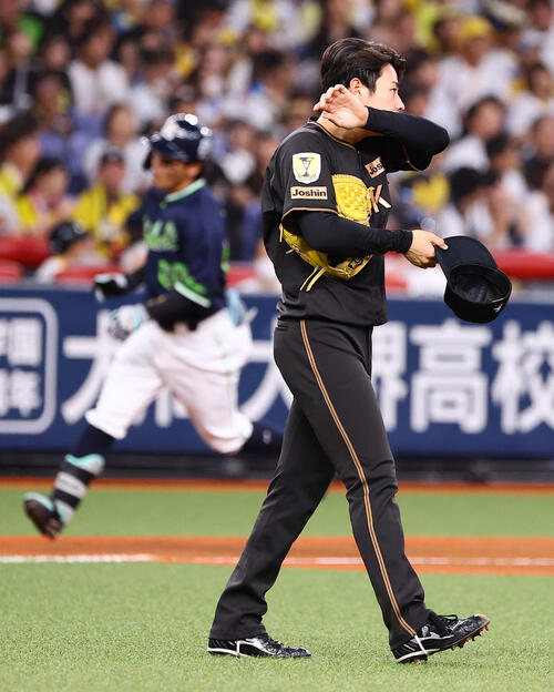 阪神】下村海翔「粘りきれなかった…あそこで抑えられる力つけないと