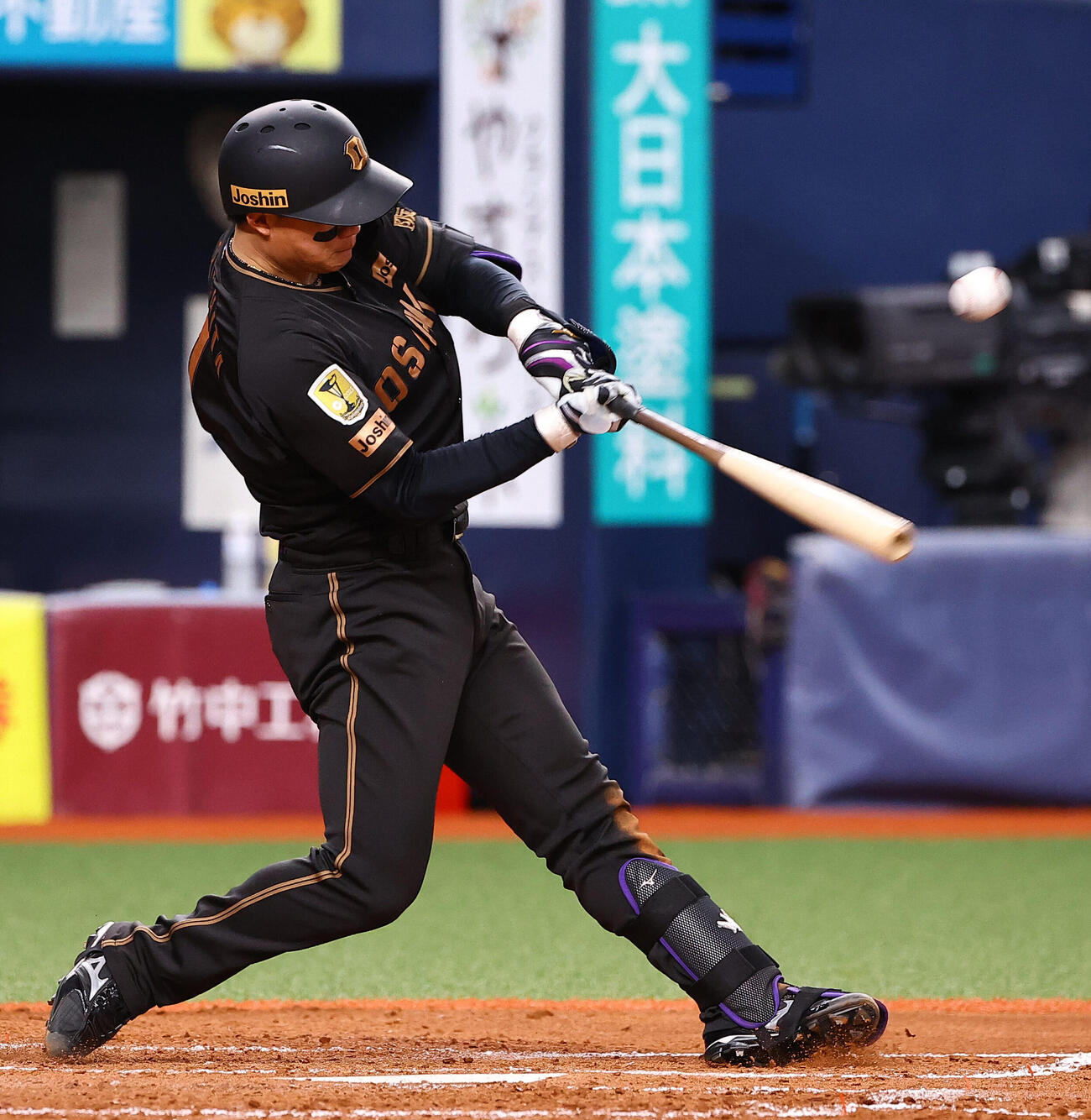 阪神対ヤクルト　5回裏阪神2死、森下翔太は安打を放つ（撮影・上田博志）