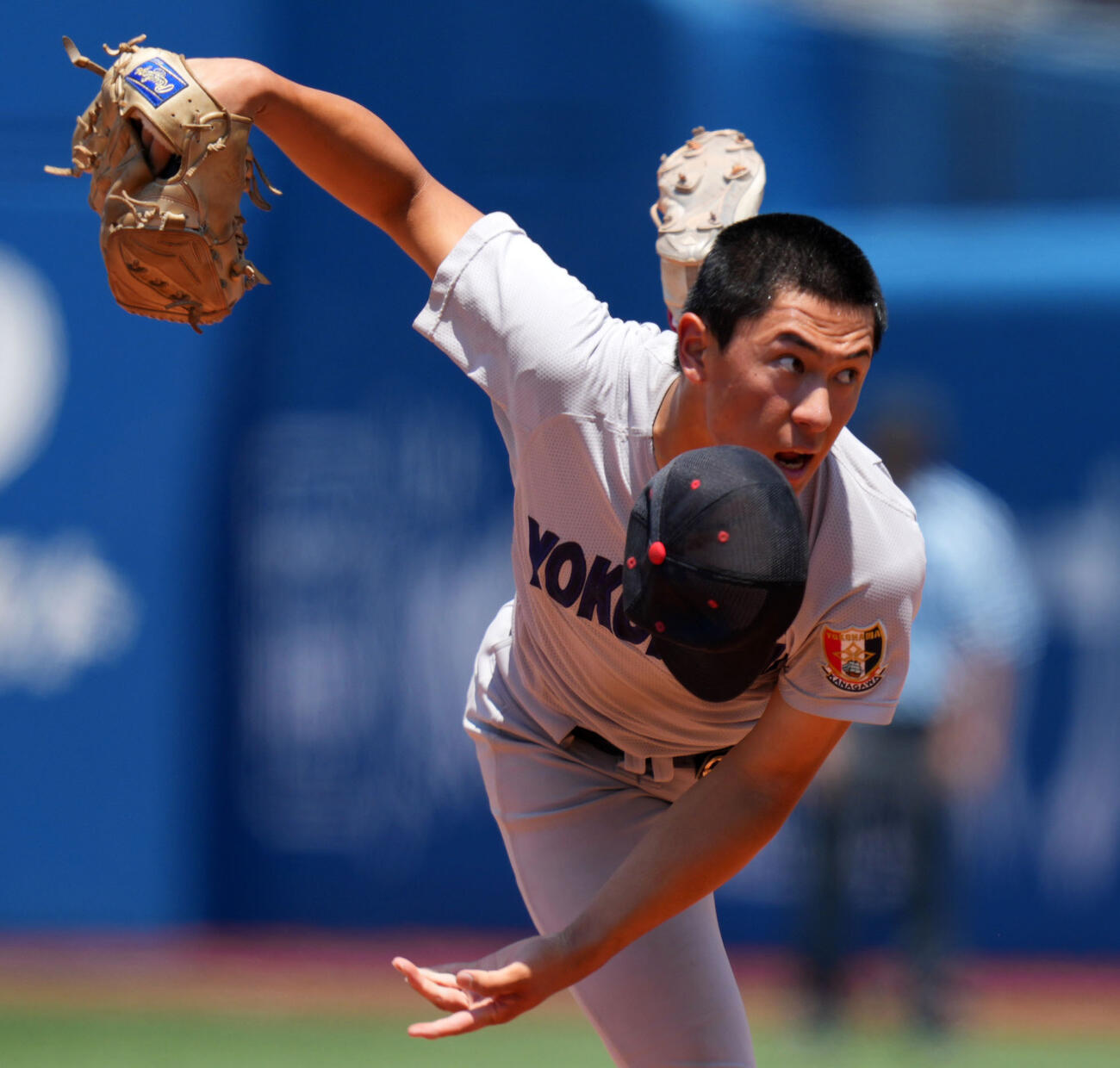 横浜時代の杉山遥希（2023年7月撮影）