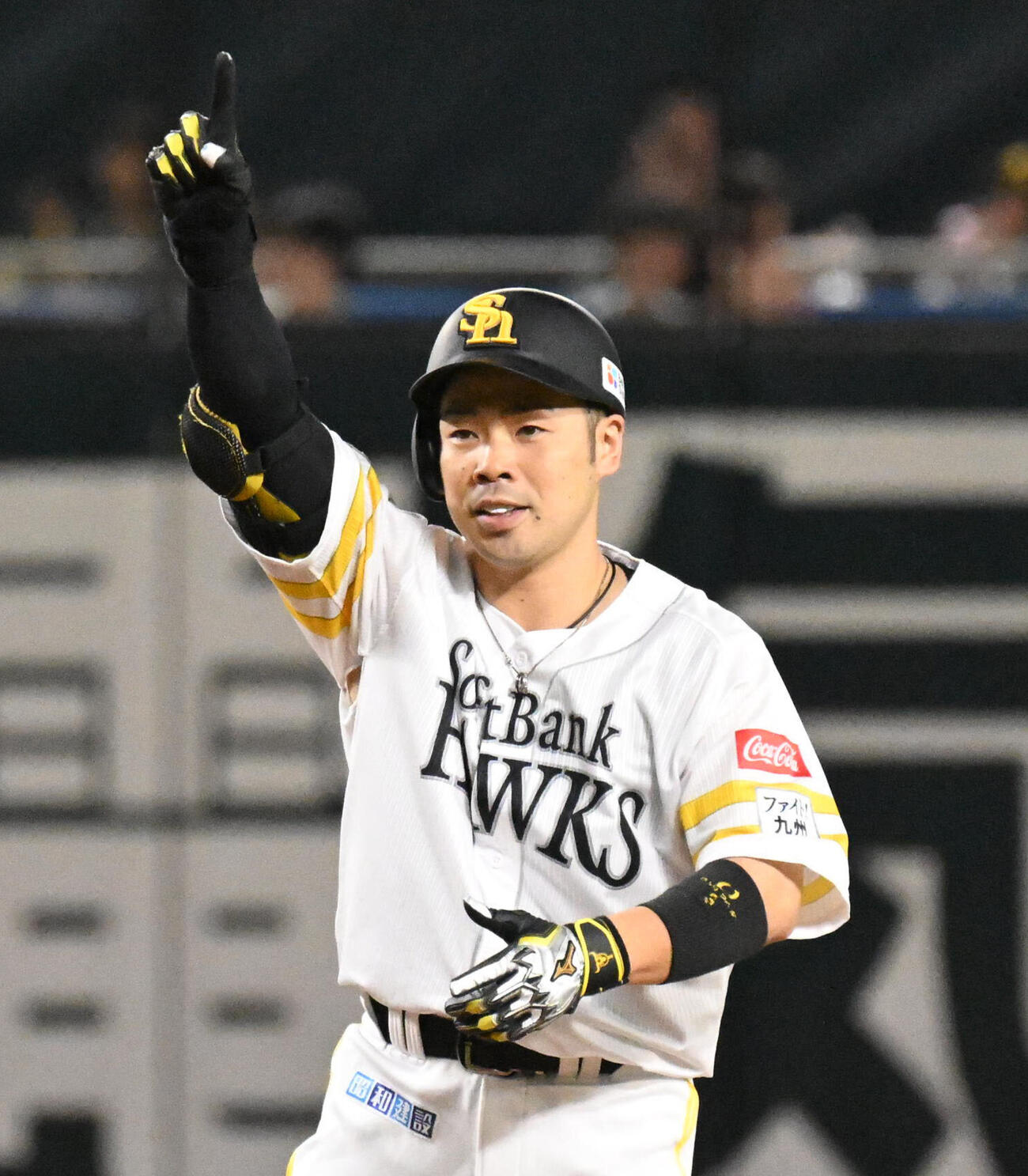 ソフトバンク近藤健介（2026年8月撮影）