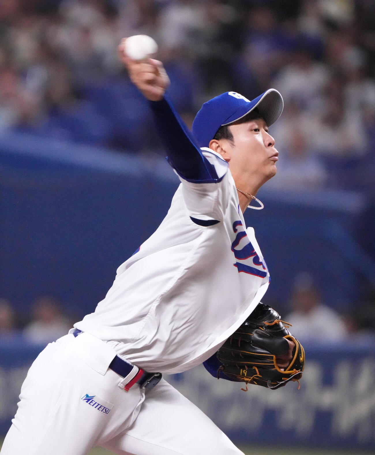 中日対ヤクルト　中日先発の高橋宏斗（撮影・森本幸一）