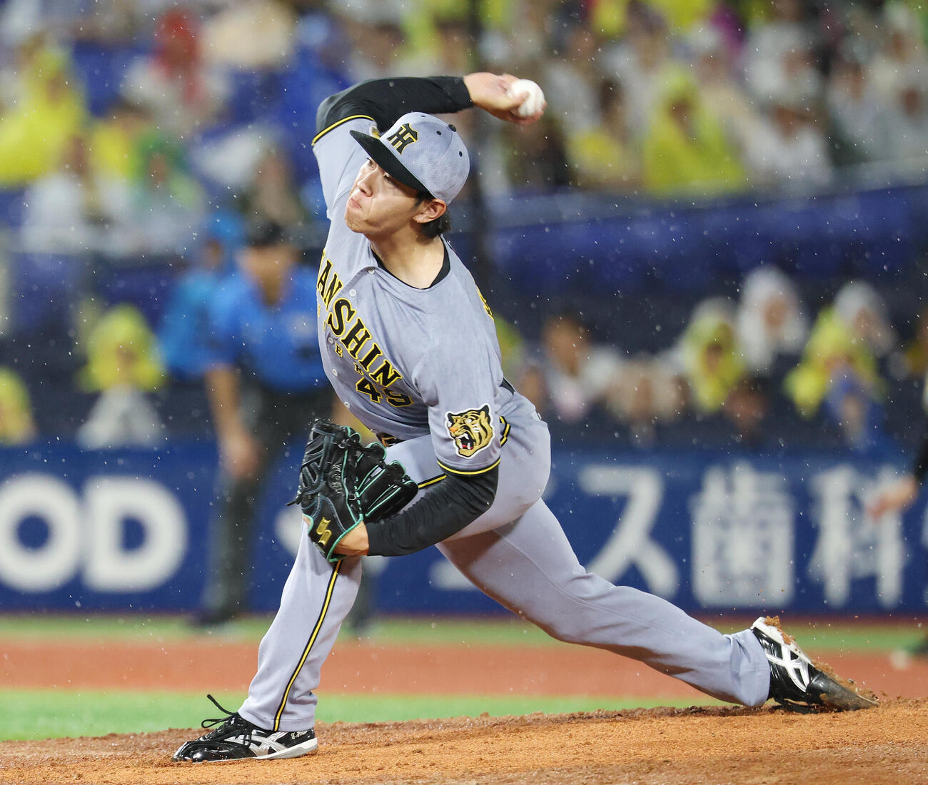 DeNA対阪神　阪神5番手の工藤泰成（撮影・宮地輝）