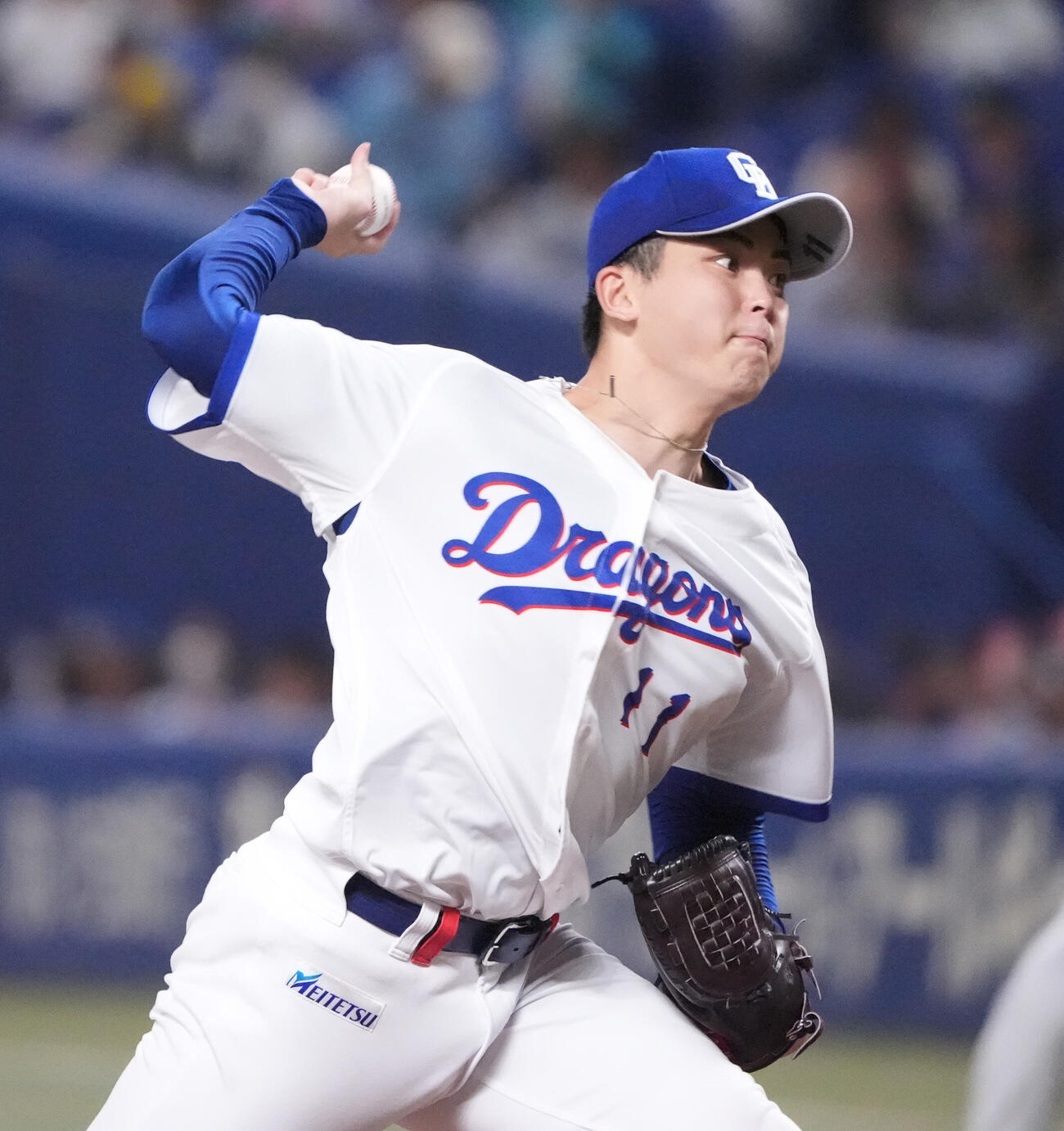 中日中西聖輝（2026年6月撮影）