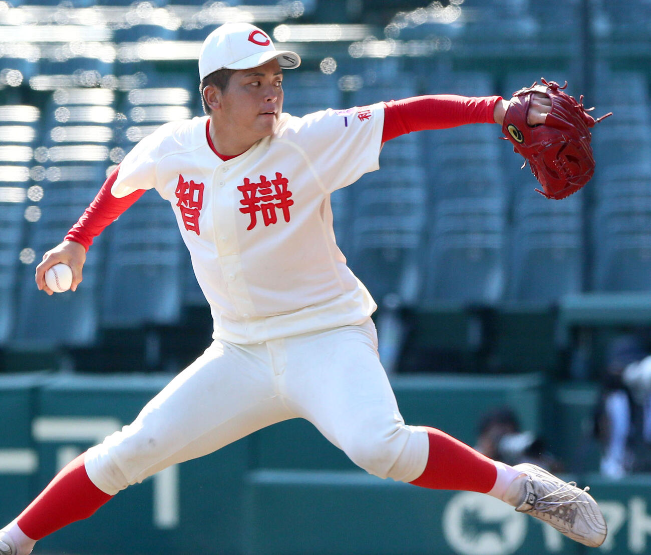 智弁和歌山時代の中西聖輝（2021年8月撮影）