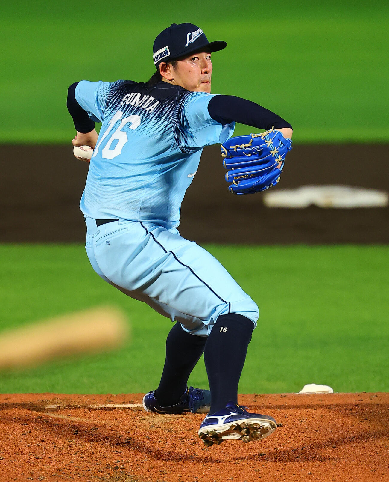 楽天対西武　西武先発の隅田知一郎（撮影・野上伸悟）