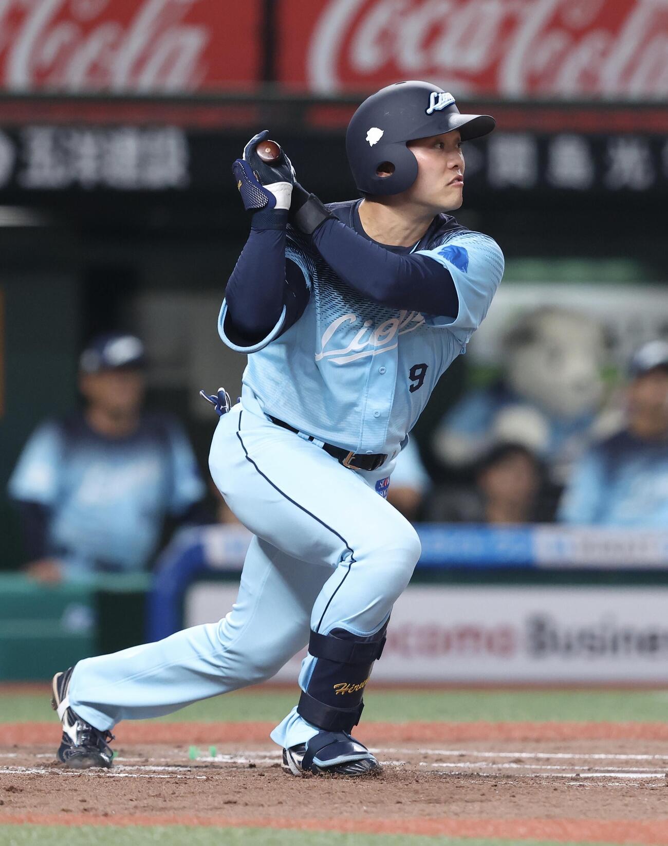 西武蛭間拓哉（2026年8月撮影）