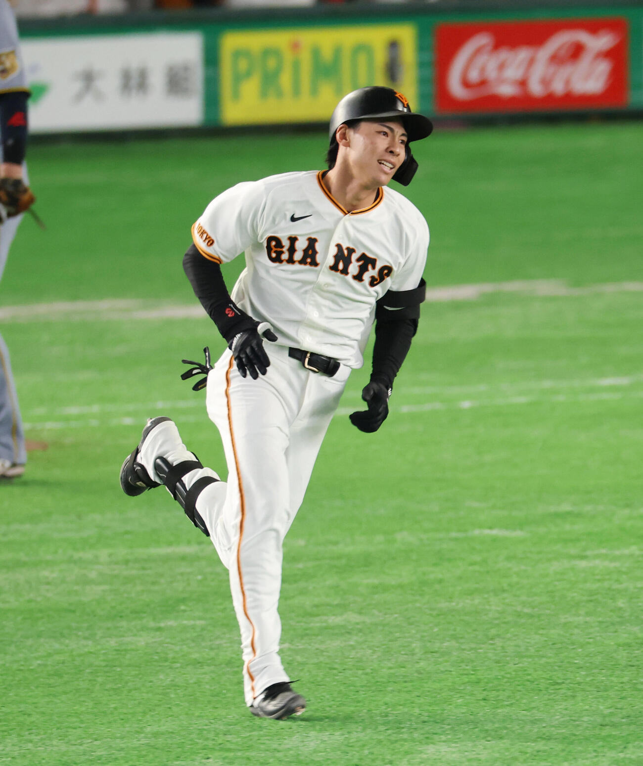 巨人平山功太（5月22日撮影）