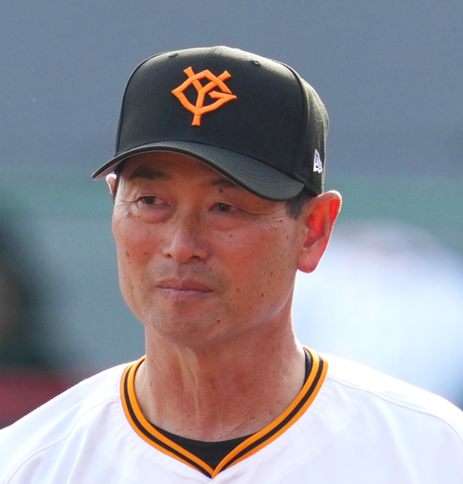 巨人桑田真澄2軍監督（2025年4月19日撮影）
