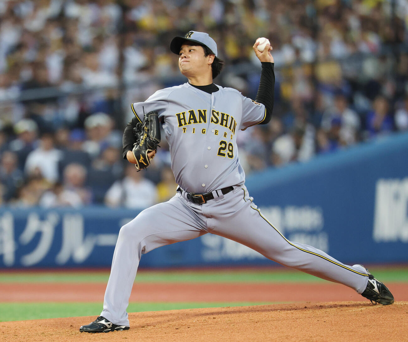 DeNA対阪神　阪神先発の高橋遥人（撮影・宮地輝）
