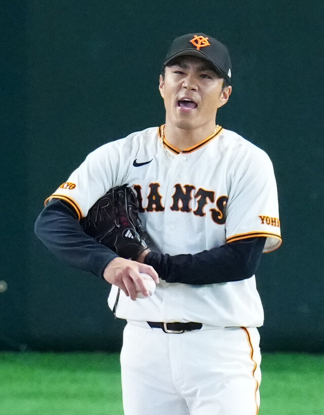 巨人則本昂大（2026年7月撮影）