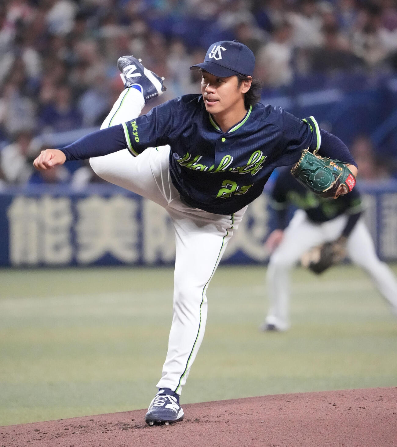 ヤクルト小川泰弘（2026年4月撮影）