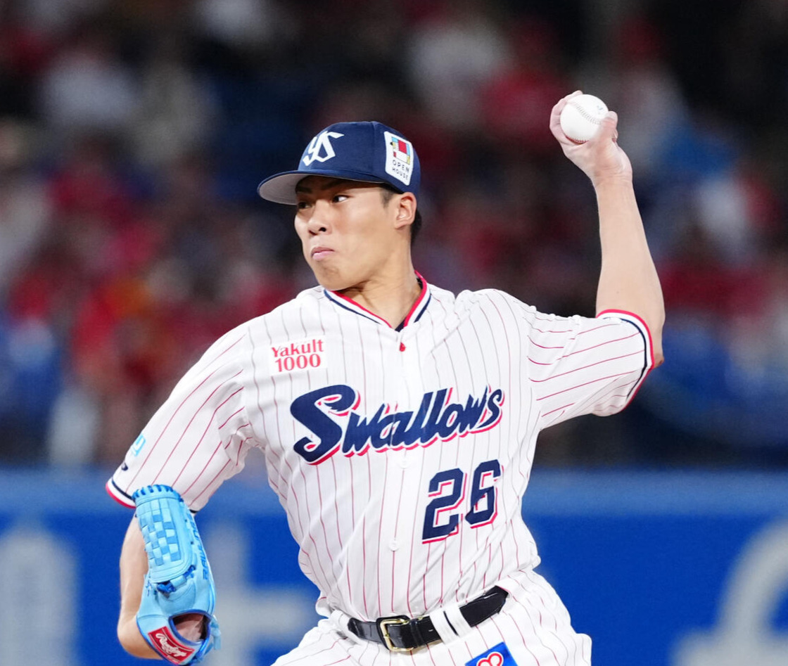 ヤクルト山野太一（2026年撮影）