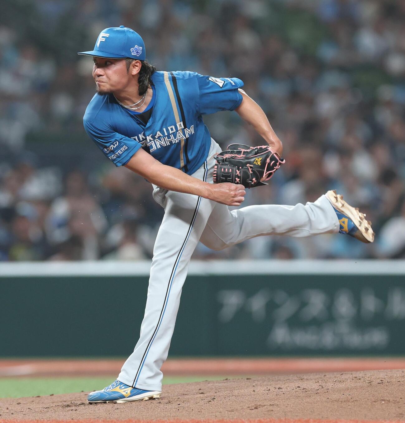 西武対日本ハム　日本ハム先発の伊藤大海（撮影・黒川智章）