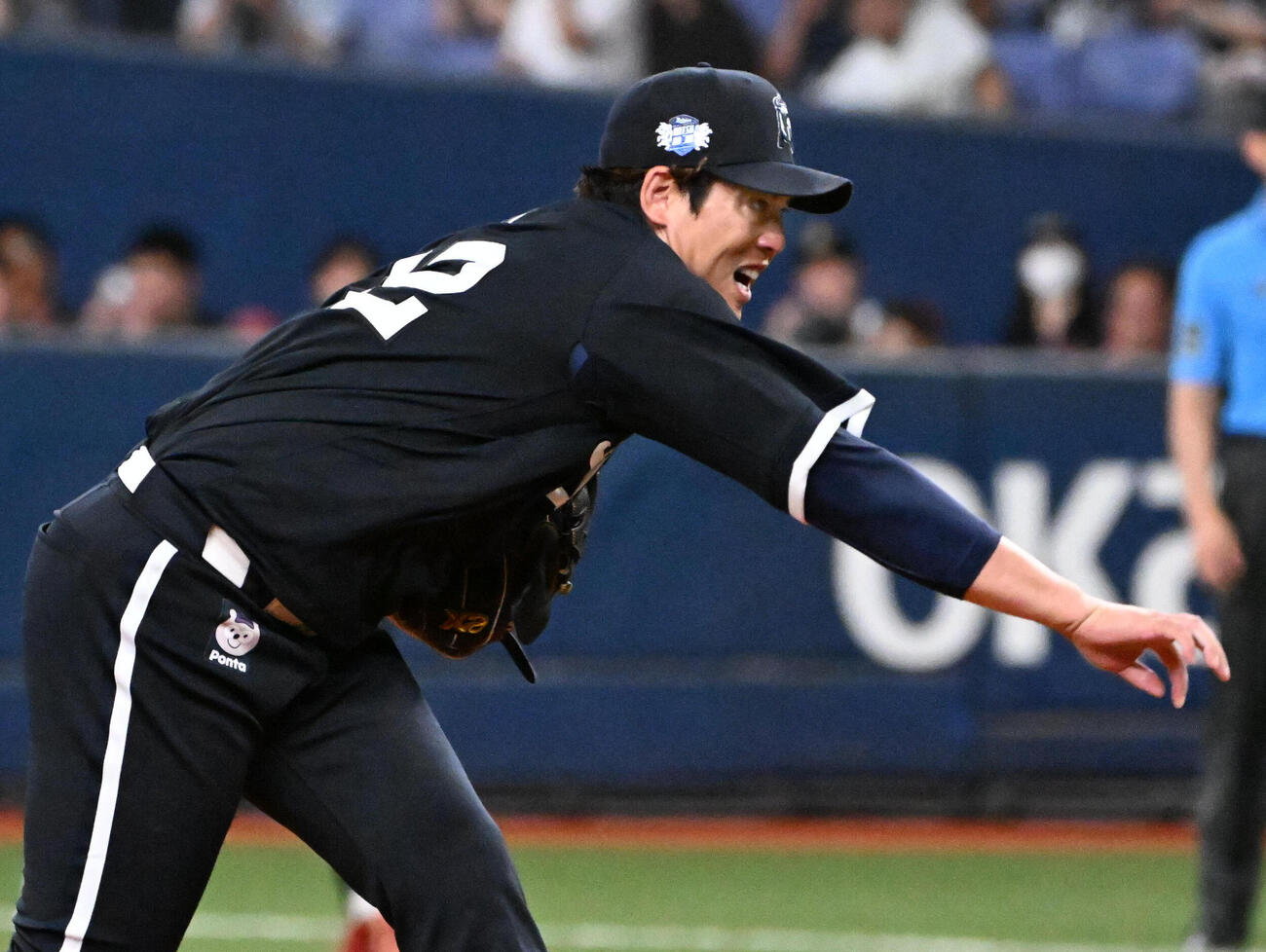 オリックス対楽天　オリックス先発の九里亜蓮（撮影・石井愛子）