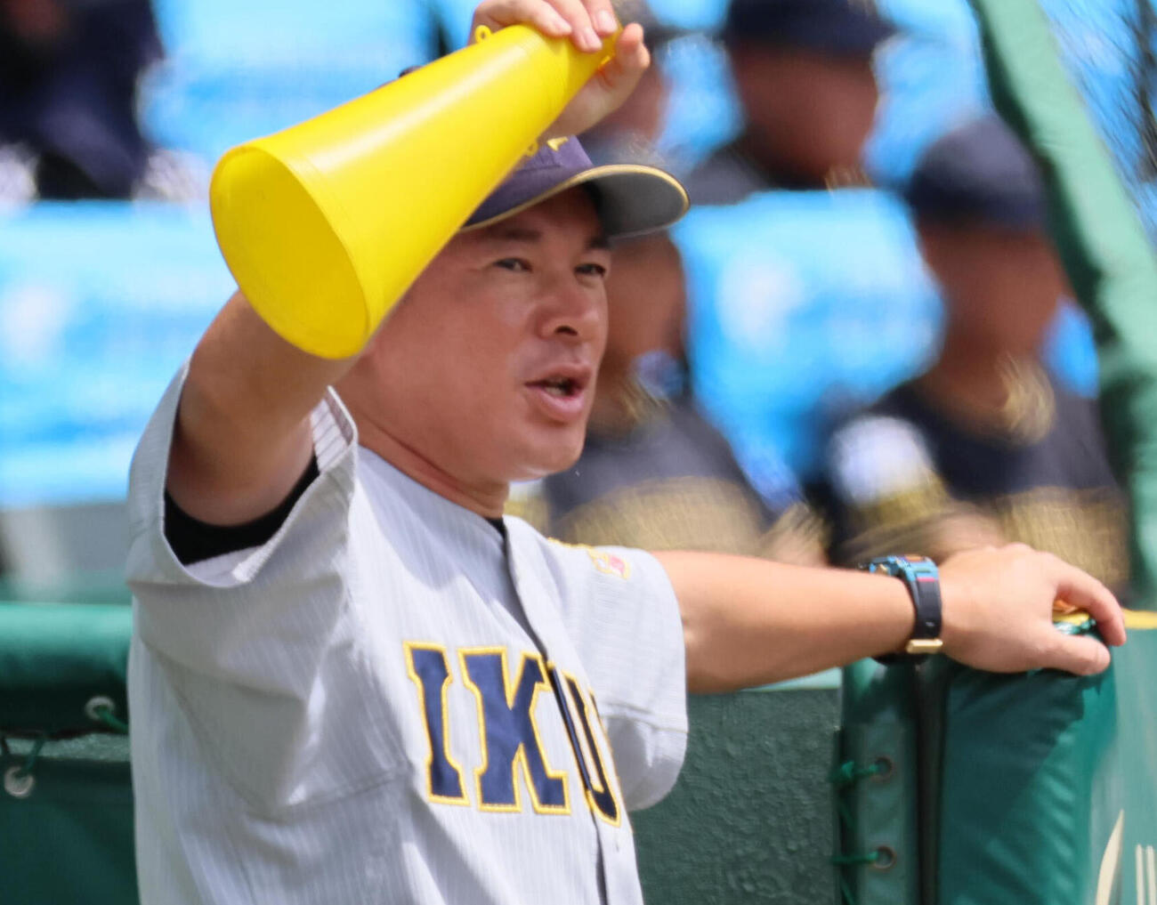 仙台育英・須江監督（2026年8月18日撮影）