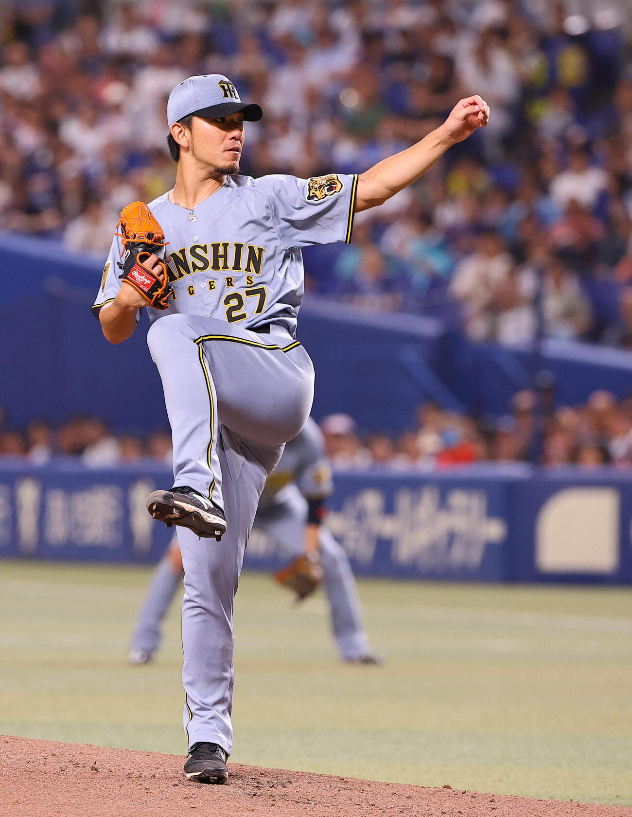 中日対阪神　阪神先発の伊藤将司（撮影・上田博志）
