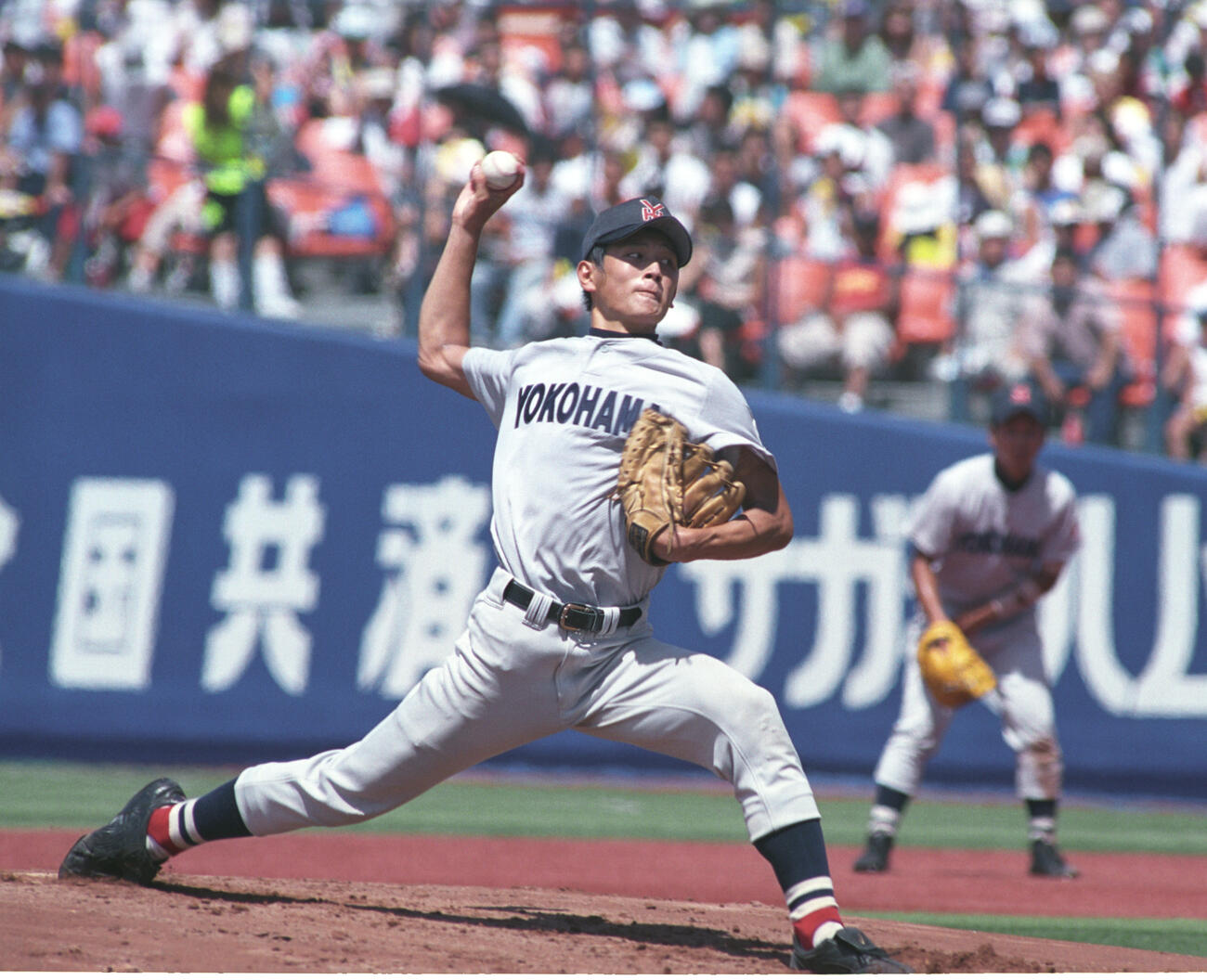 横浜時代の涌井秀章（2004年7月撮影）