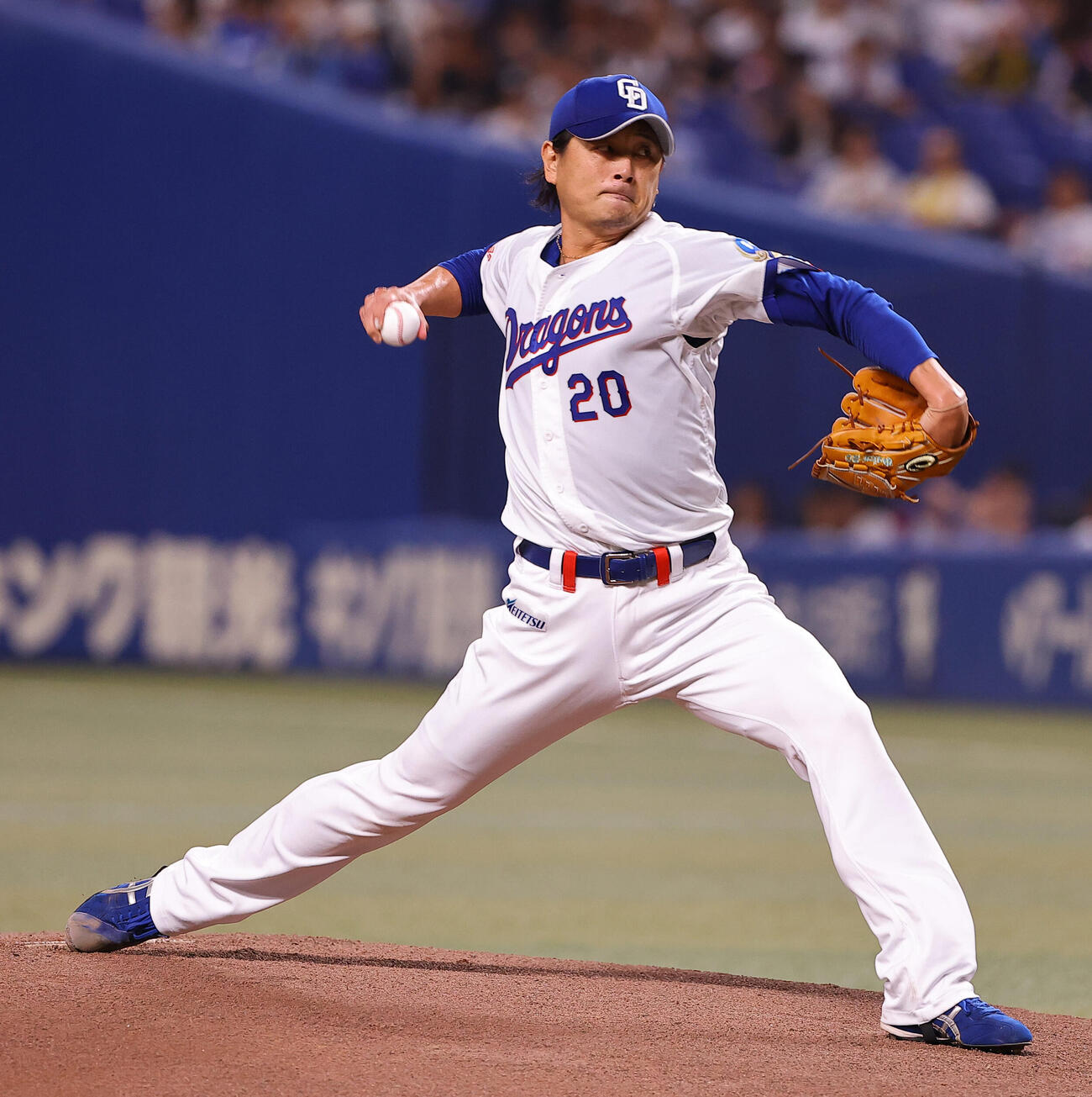 中日対阪神　中日先発の涌井秀章（撮影・上田博志）